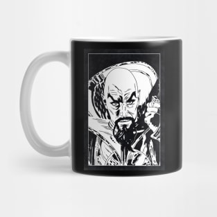 MING THE MERCILESS - Flash Gordon (Black and White) Mug